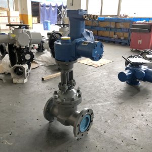 礦用電動閥門MKZ941H-40 DN150防爆（礦山、冶