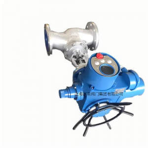 電動截止閥J941H-64  DN150（耐磨、耐高溫、